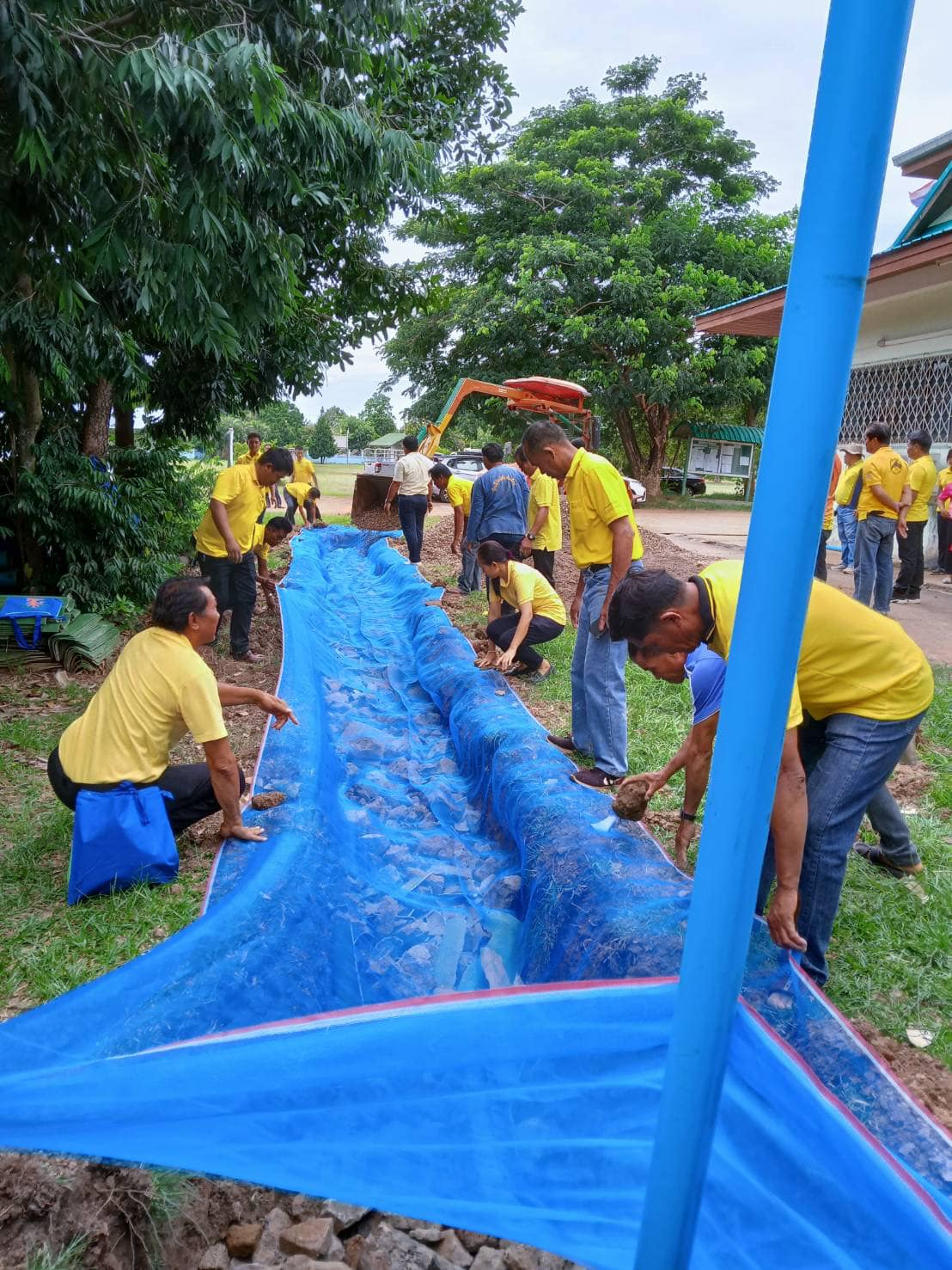 โครงการฝึกอบรมการจัดการน้ำตามหลักปรัชญาเศรษฐกิจพอเพียง (ธนาคารน้ำใต้ดิน) ประจำปีงบประมาณ 2567 