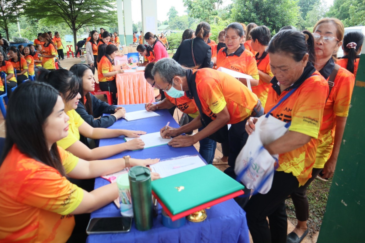 การขับเคลื่อนธนาคารขยะรีไซเคิล ระดับหมู่บ้านของตำบลสารภี  