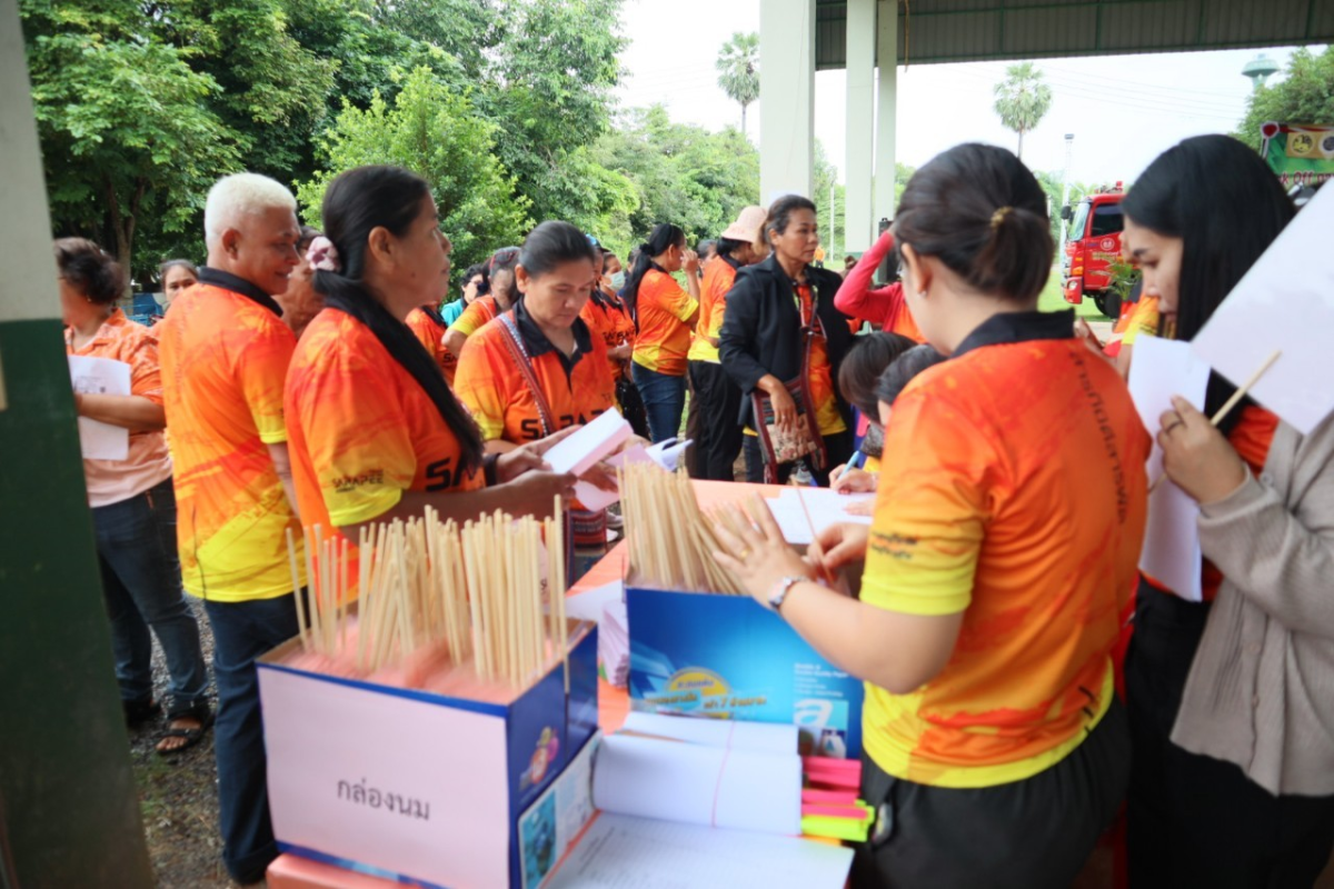 การขับเคลื่อนธนาคารขยะรีไซเคิล ระดับหมู่บ้านของตำบลสารภี  