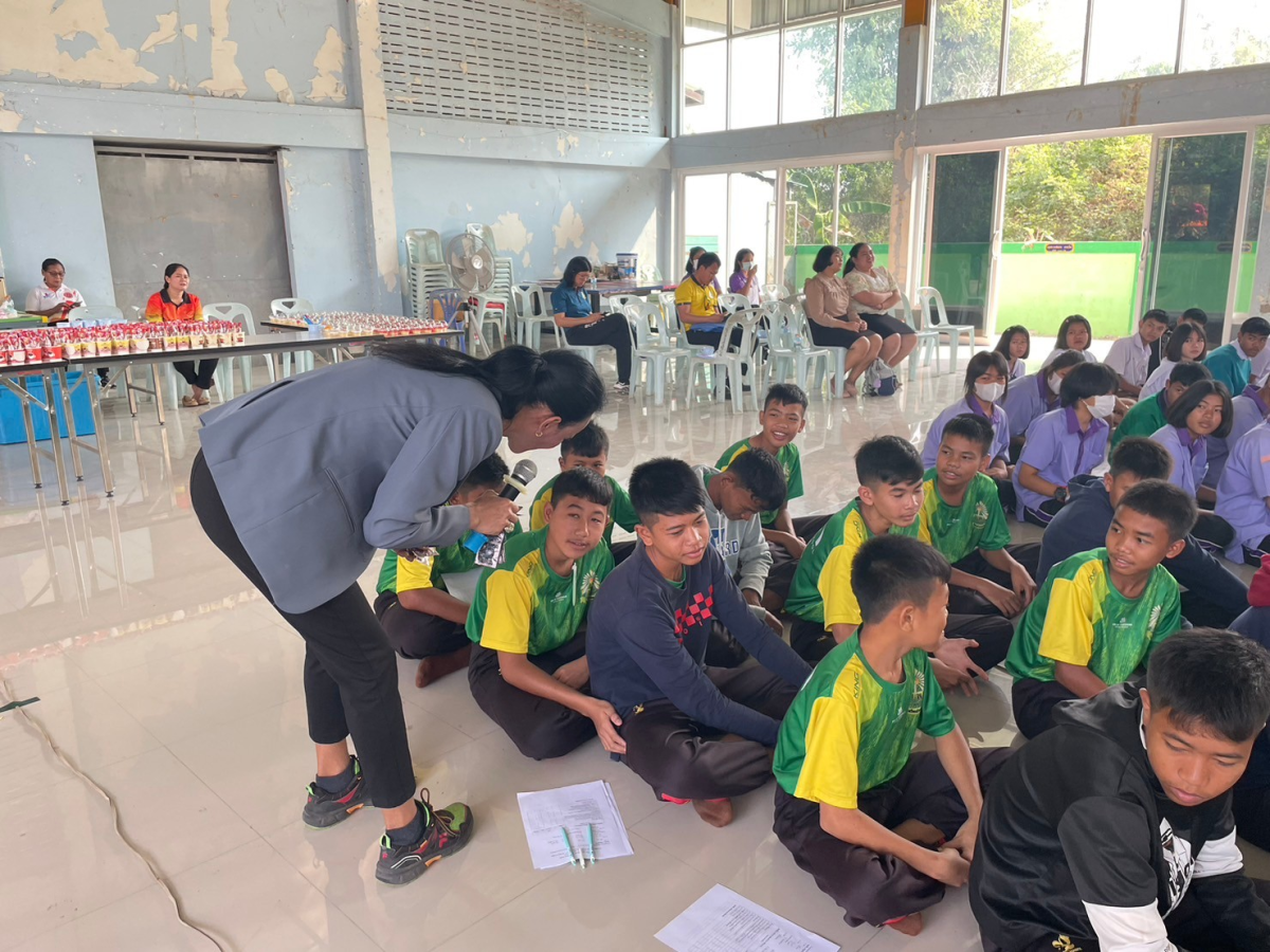 "สารภี มีดีสารพัด" วันที่ 1 กุมภาพันธ์ 2567 เวลา 8:30 น องค์การบริหารส่วนตำบลสารภี ดำเนินโครงการ วัยรุ่น วัยใส ไม่ท้องก่อนวัย ห่างไกลยาเสพติด