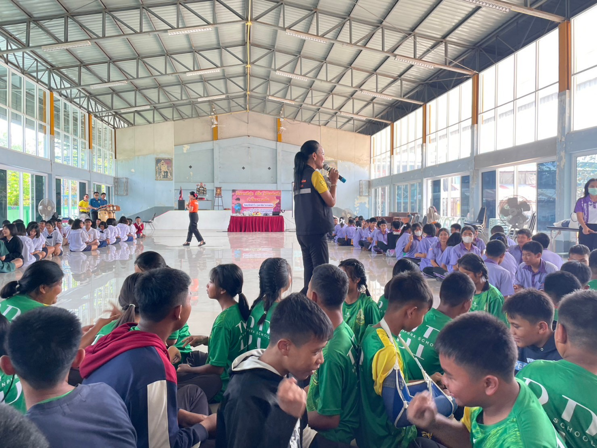 "สารภี มีดีสารพัด" วันที่ 1 กุมภาพันธ์ 2567 เวลา 8:30 น องค์การบริหารส่วนตำบลสารภี ดำเนินโครงการ วัยรุ่น วัยใส ไม่ท้องก่อนวัย ห่างไกลยาเสพติด